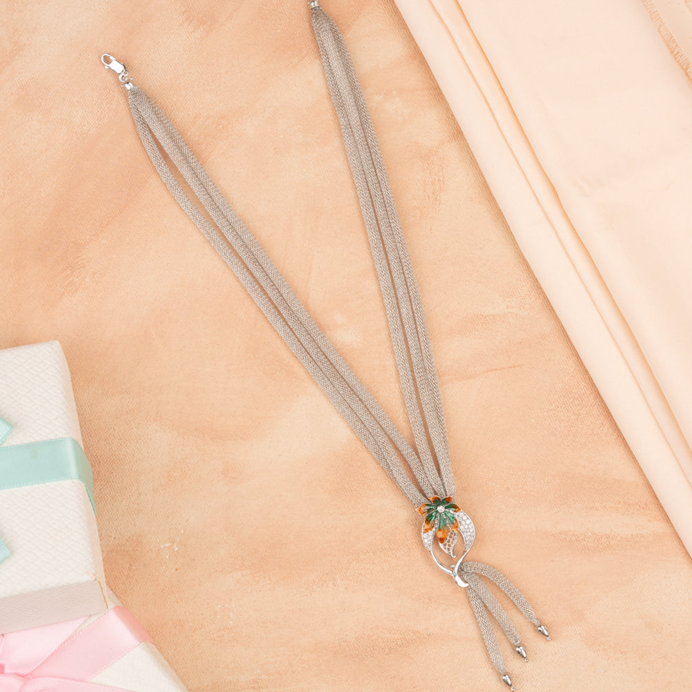 Lavish - Silver Mesh Chain