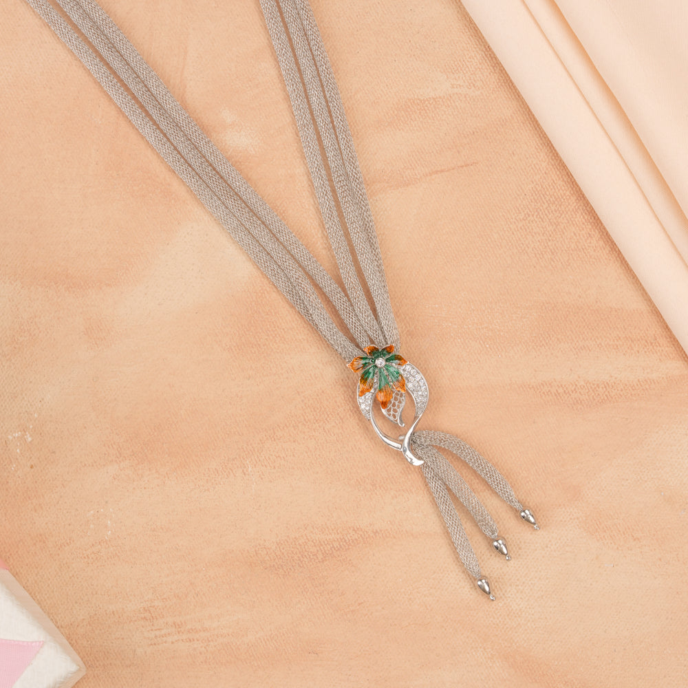 Lavish - Silver Mesh Chain