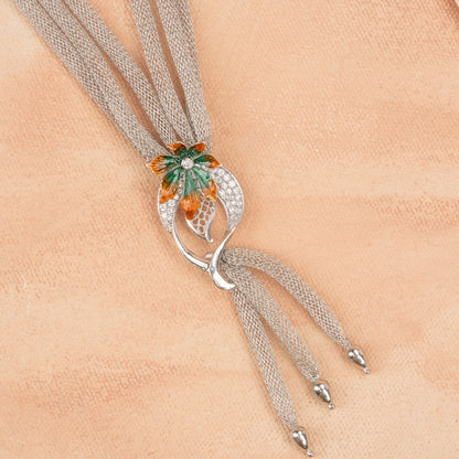 Lavish - Silver Mesh Chain