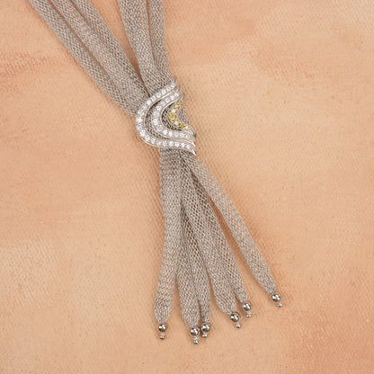 Knot - Silver Mesh chain