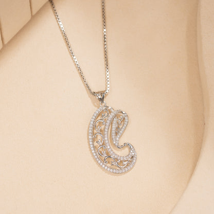 Silver Chain &amp; Pendant Set