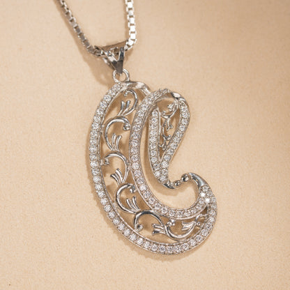 Silver Chain &amp; Pendant Set