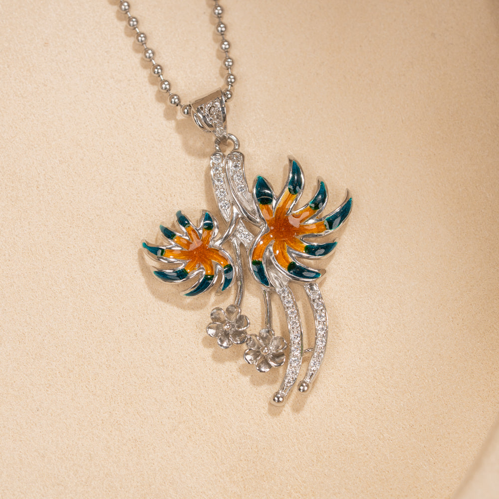 Silver Chain &amp; Pendant Set