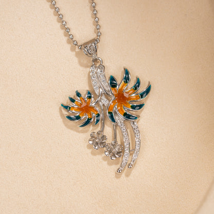 Silver Chain &amp; Pendant Set