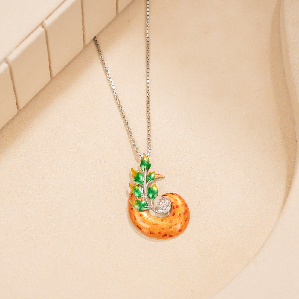 Silver Chain &amp; Pendant Set