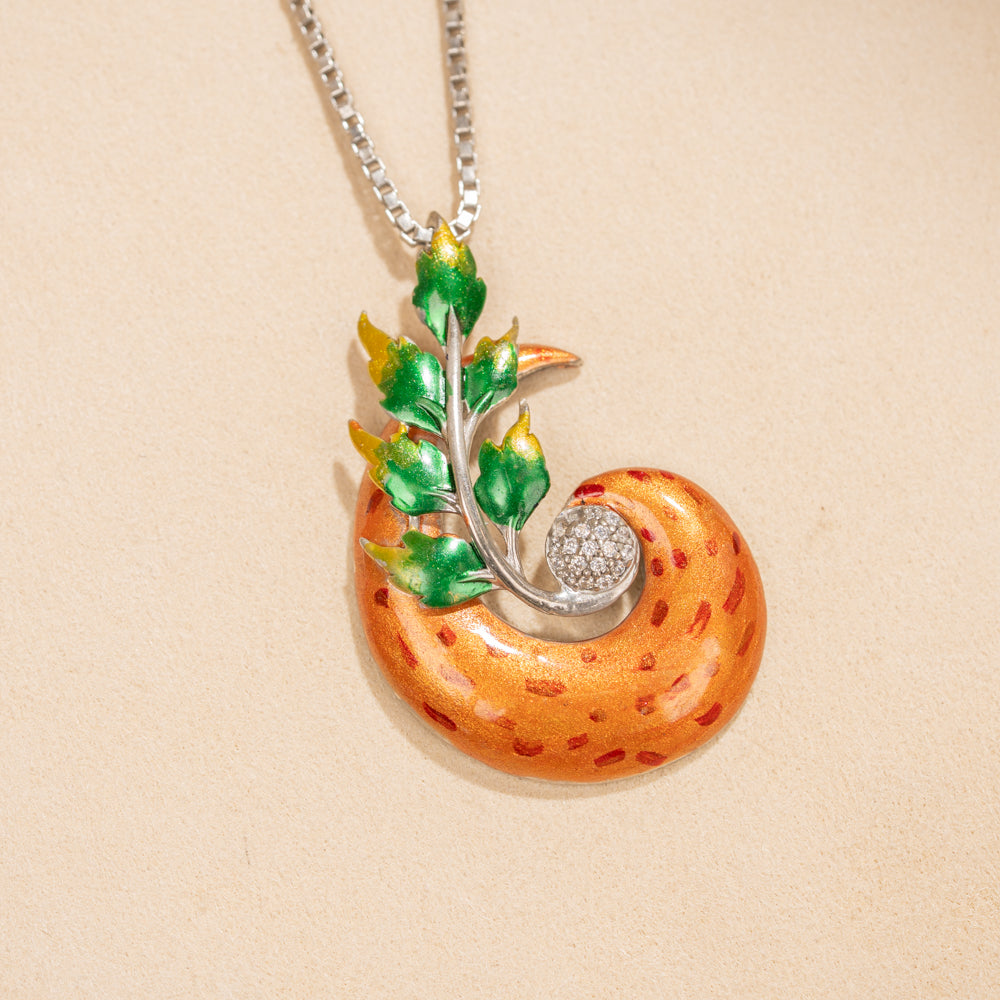 Silver Chain &amp; Pendant Set