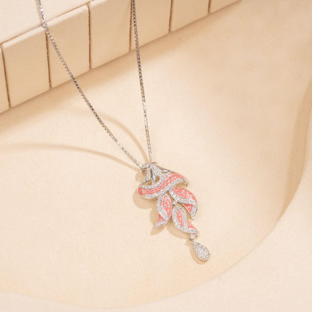 Silver Chain &amp; Pendant Set