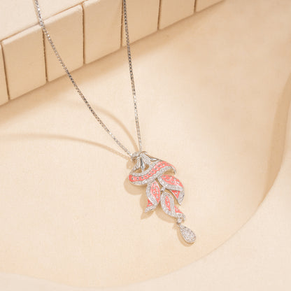 Silver Chain &amp; Pendant Set