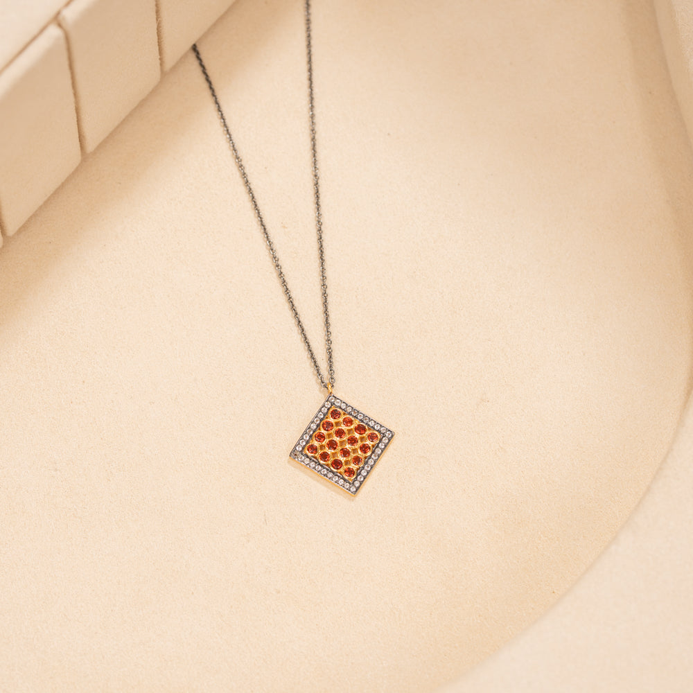 Silver Chain &amp; Pendant Set