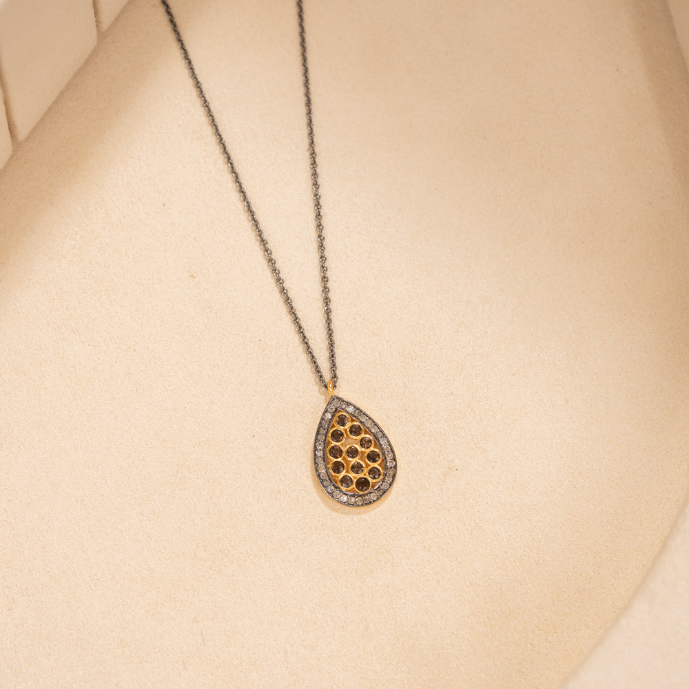 Silver Chain &amp; Pendant Set