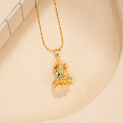 Gold Plated Chain &amp; Pendant Set