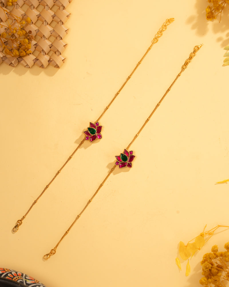 Serene Kamalini Anklets