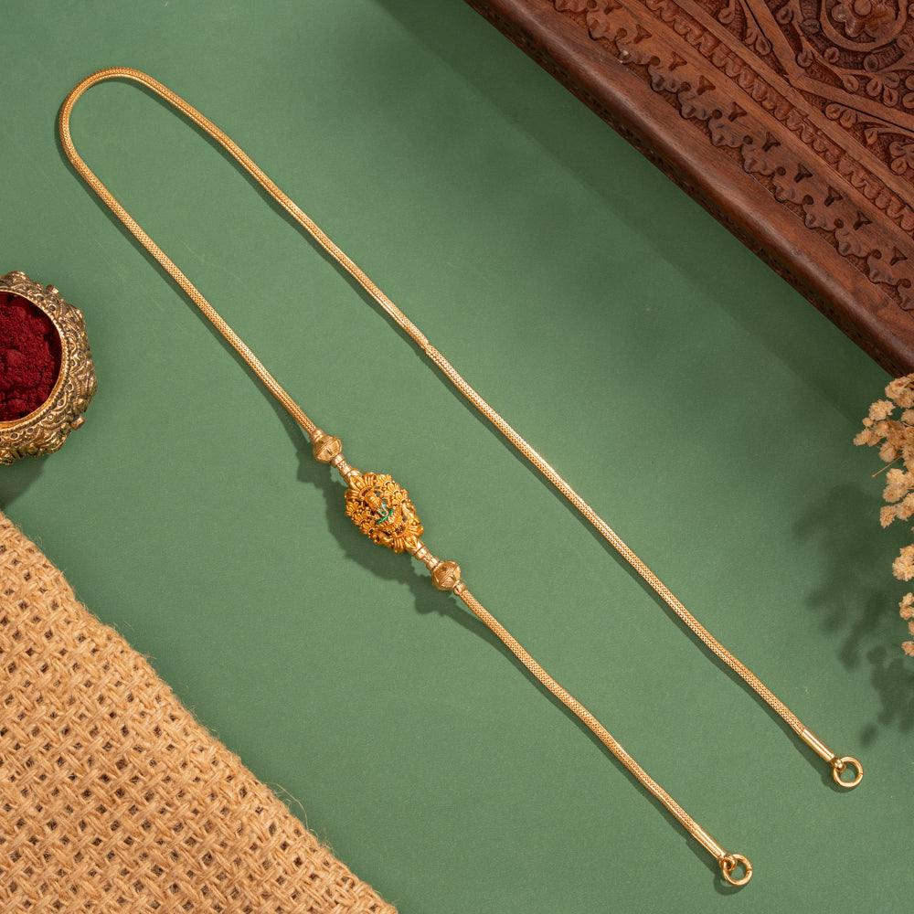 Kshema Lakshmi Mugappu Chain