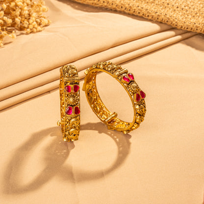 Kundan Bangle
