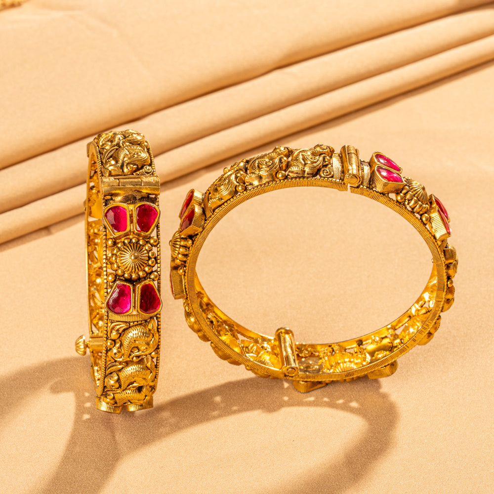 Kundan Bangle