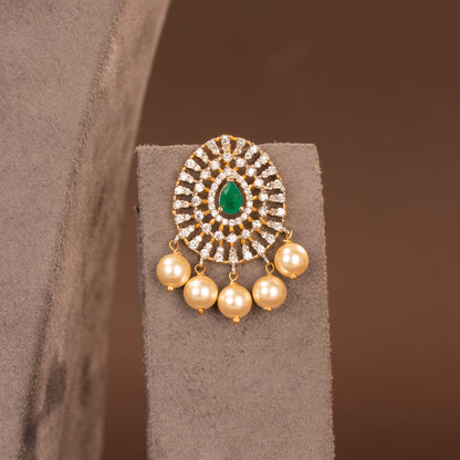CZ Necklace and Earring