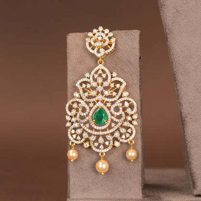 CZ Necklace and Earring