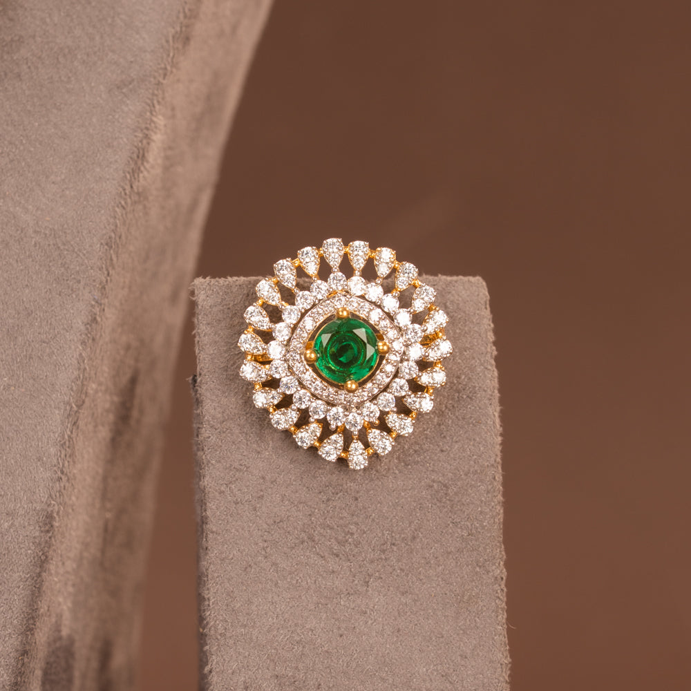 CZ Necklace and Earring