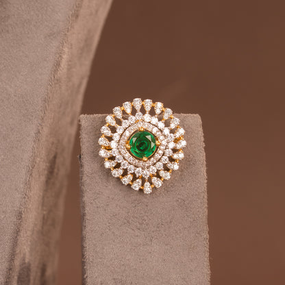 CZ Necklace and Earring
