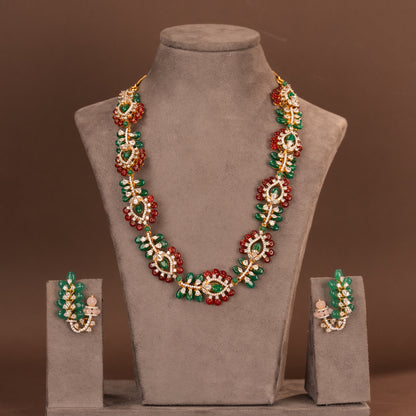 CZ Necklace and Earring
