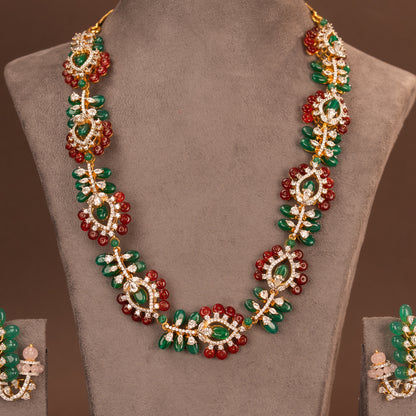 CZ Necklace and Earring