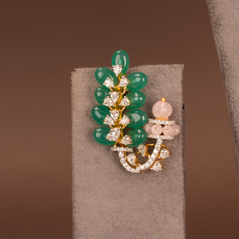 CZ Necklace and Earring