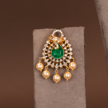 CZ Necklace and Earring