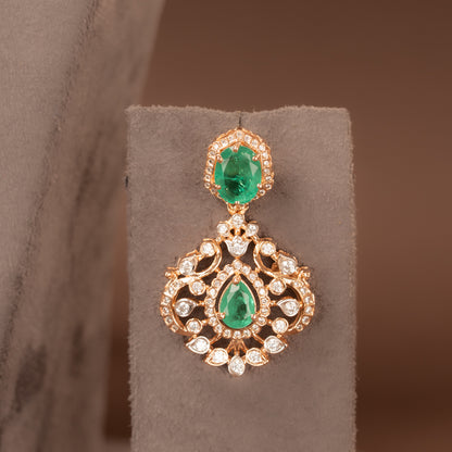 CZ Necklace and Earring