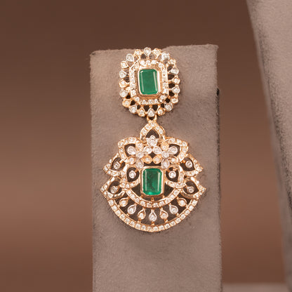 CZ Necklace and Earring