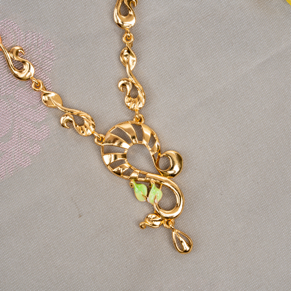 Neelamayil Necklace