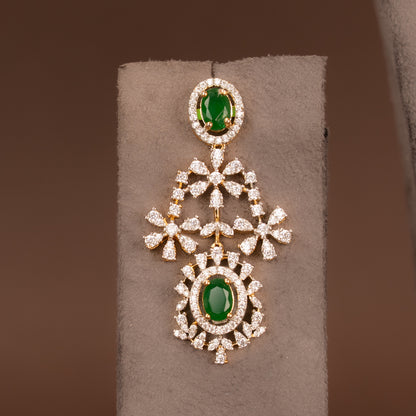 CZ Necklace and Earring
