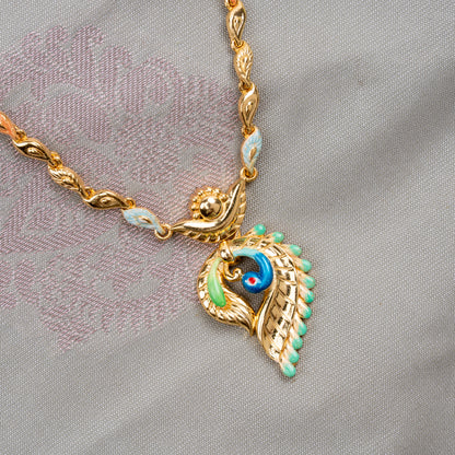 Mayilvalai Necklace &amp; stud