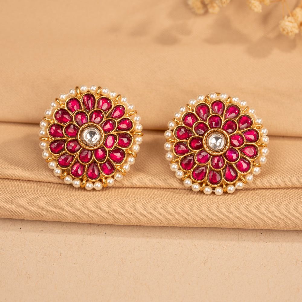 Kundan Studs