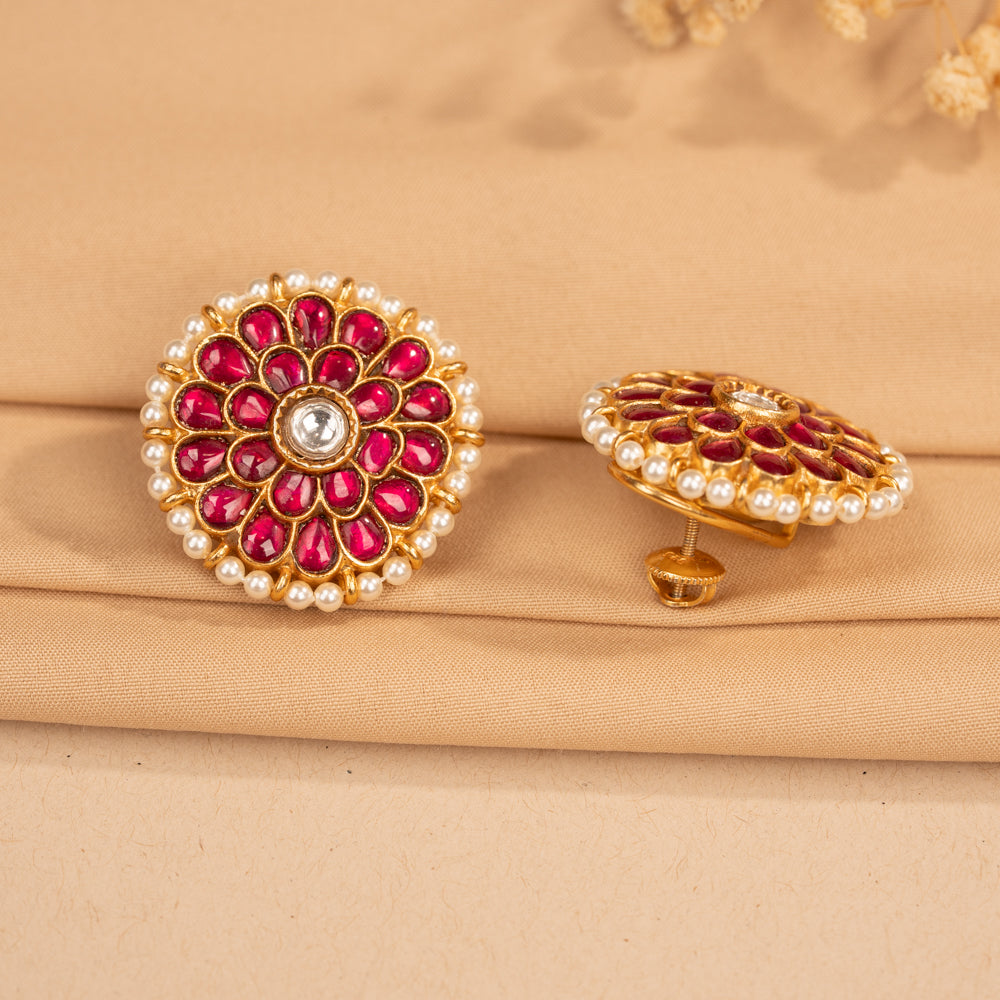Kundan Studs