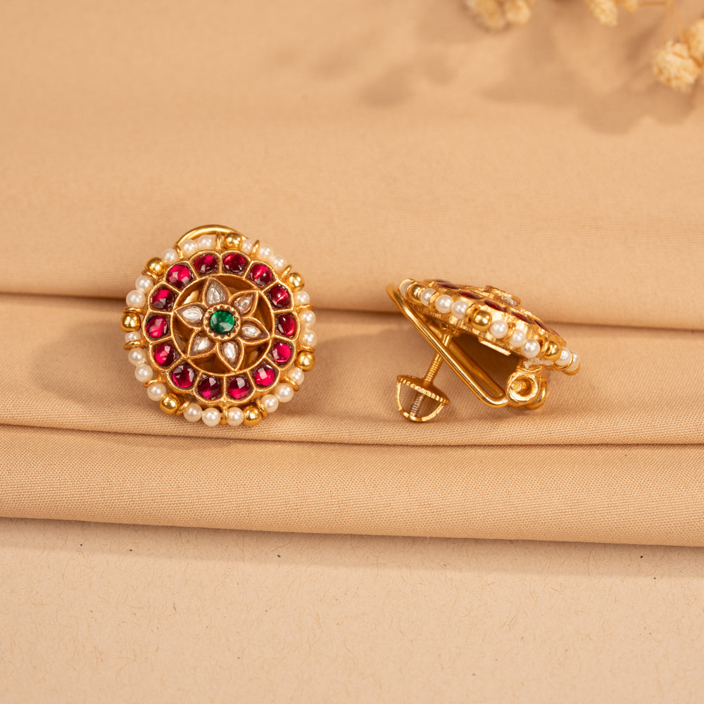 Kundan Studs