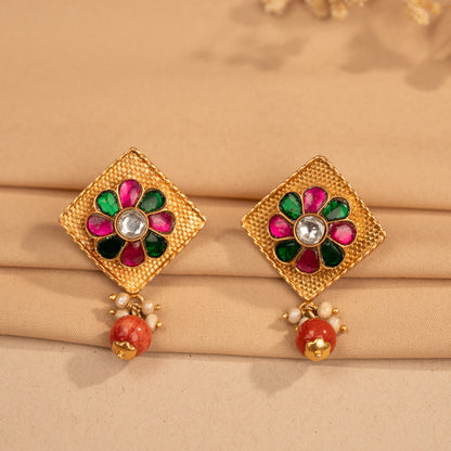 Kundan Earrings