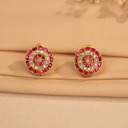 Kundan Studs
