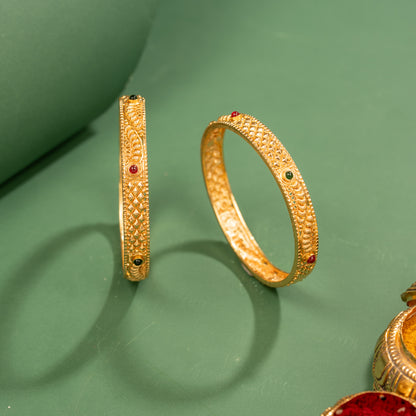 Gold Plated Bangle