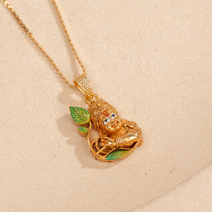 Gold Plated Chain &amp; Pendant Set