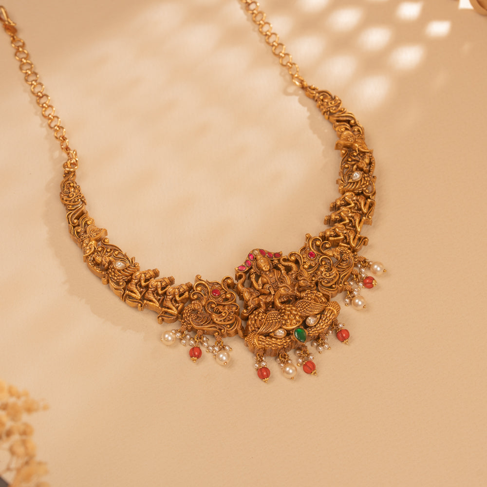 Deep Kundan Necklace