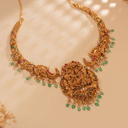 Deep Kundan Necklace