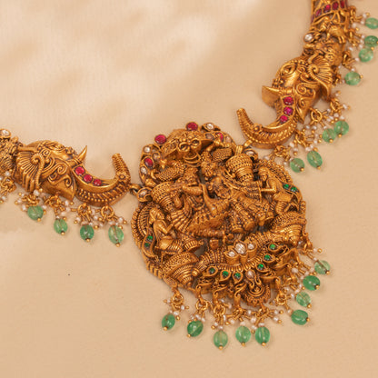 Deep Kundan Necklace