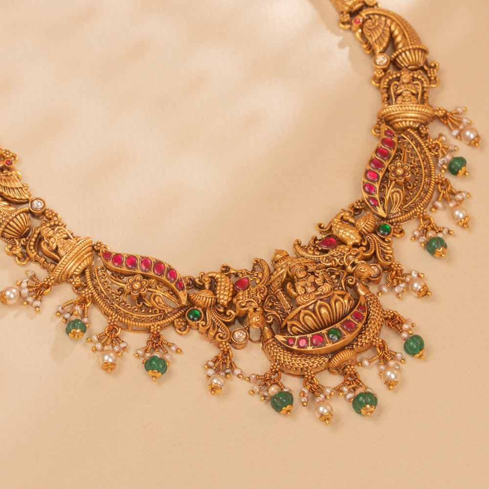 Deep Kundan Necklace