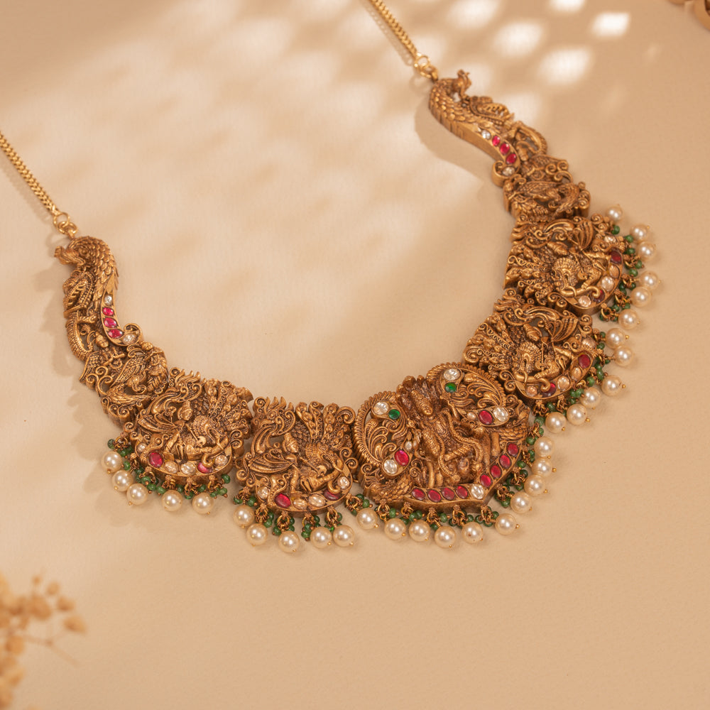 Deep Kundan Necklace