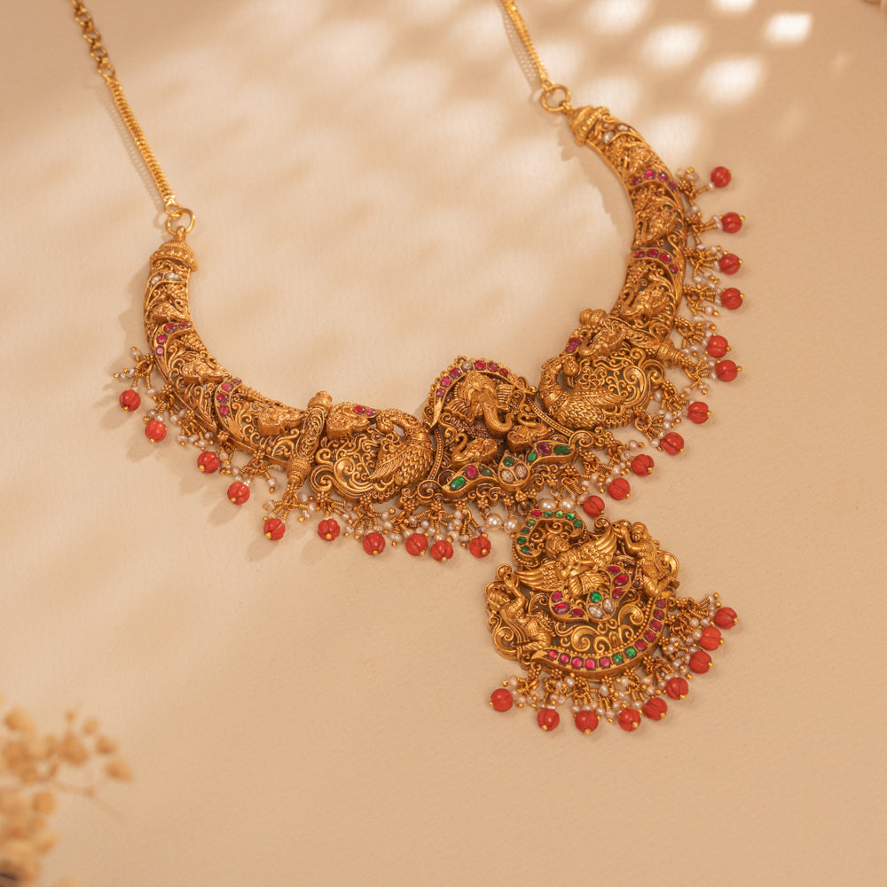 Deep Kundan Necklace