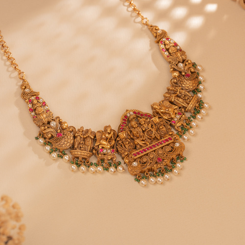 Deep Kundan Necklace