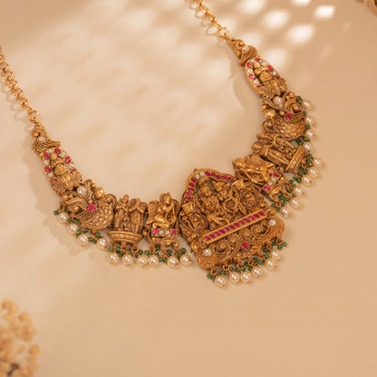 Deep Kundan Necklace