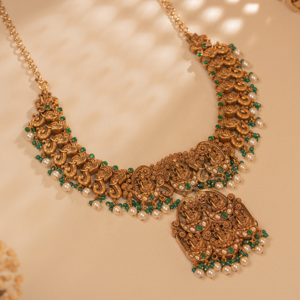 Deep Kundan Necklace