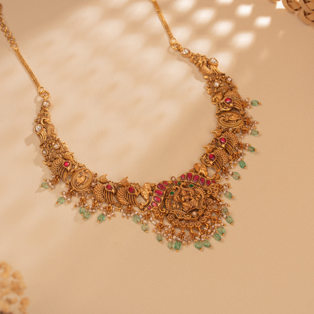 Deep Kundan Necklace