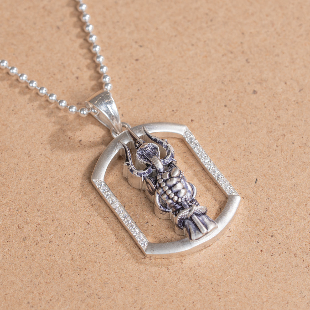 Oxidised Pendant